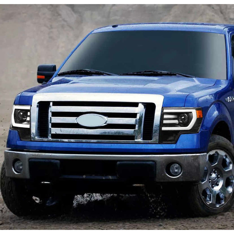 Par De Faros Led Ford F-150/lobo 2009 2010 2011 A 2014