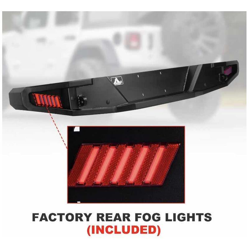 Defensa Trasera Led Jeep Wrangler Jk 2007 2007 A 2018
