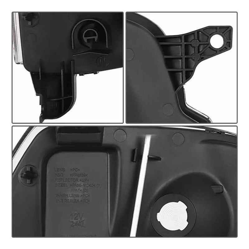 Faros Gmc Yukon Xl 1500 2500 Negro 2007 2008 A 2014