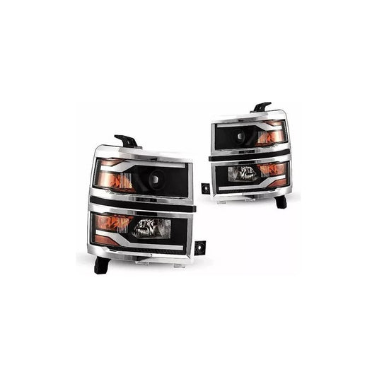 LED Headlights Chevrolet Silverado 1500 2014 2015