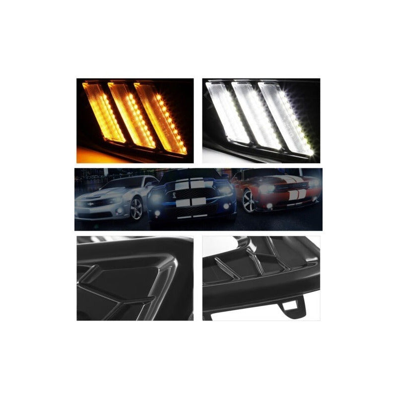 Faros Led Parachoque Ford Focus 2015 2016 2017