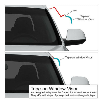 Window Deflector Boot Ford F-150 Lobo 2004 to 2008