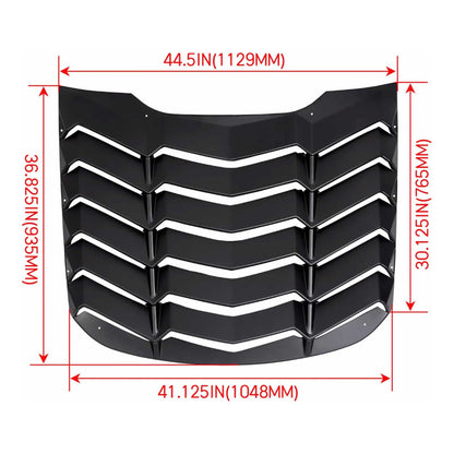 Kit Louvers Rejillas Mustang 2015 2016 2017 2018 2019 2020