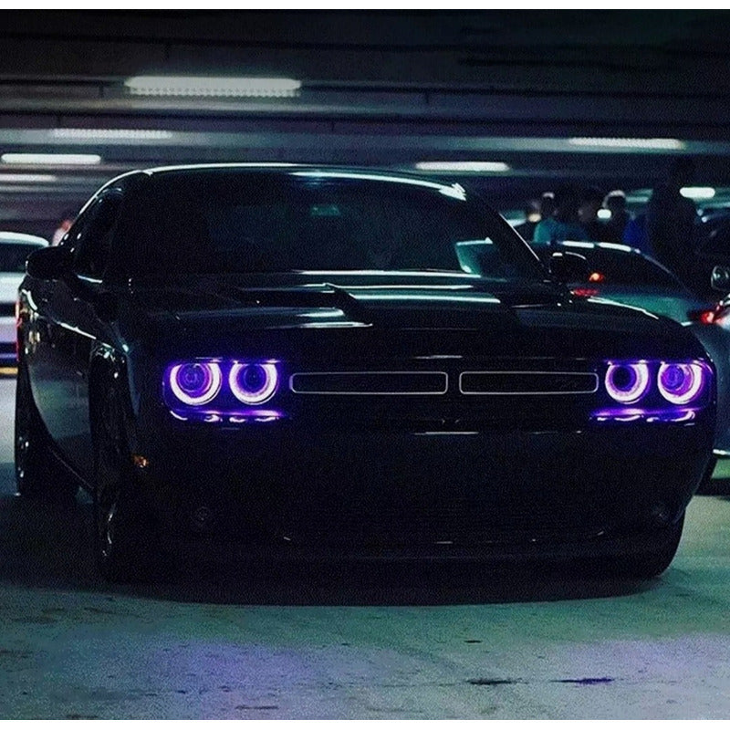 Double Beam Led Headlights Dodge Challenger 2015 to 2019