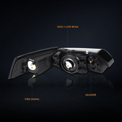 Faros Para Ford Mustang 1999 2000 2001 2002 2003 2004