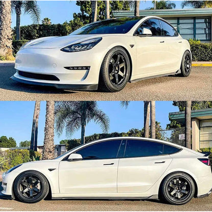 Estribos Fibra De Carbono Tesla Model 3 2017 a 2022
