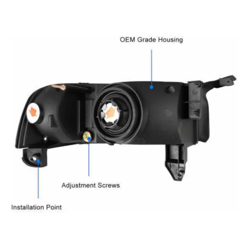 Faros Led Dodge Ram 1994 1995 1996 A 2002