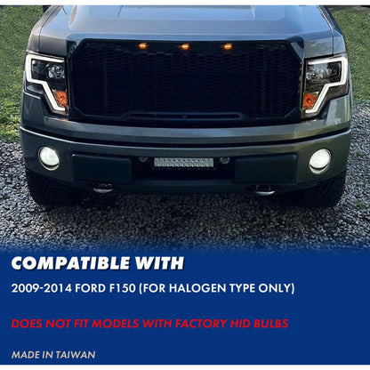 Par De Faros Led F-150 Lobo 2009 2010 2011 2012 2013 2014
