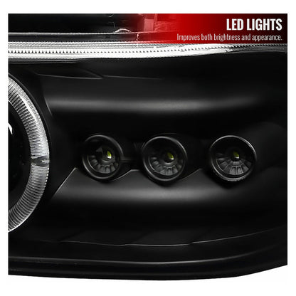 Faros Doble Halo Chevy Silverado Tahoe 1999 2000 2001 A 2006
