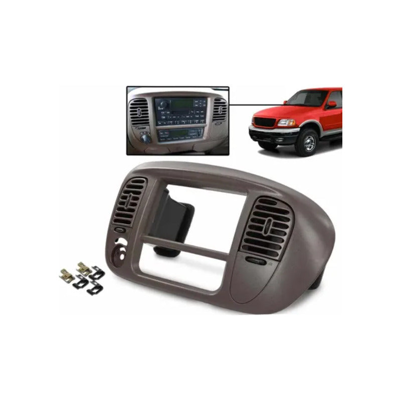 Bisel De Radio Tablero F-150 Expedition Cafe 1997 A 2003 Café