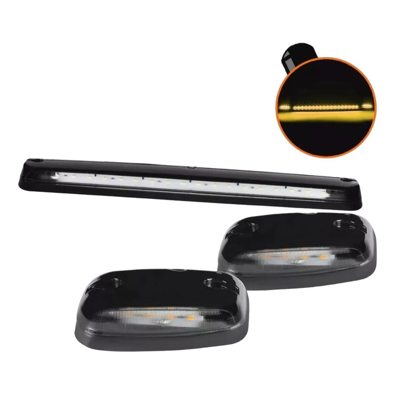 Luz Led Techo Cabina Silverado Sierra 2007 2008 2009 A 2013