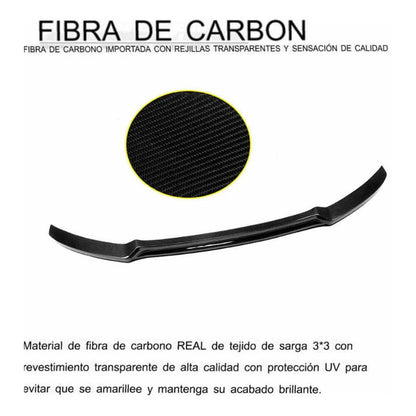 Lip Frontal Fibra De Carbono Audi Tt 2013-2014 Tts 2009-2015