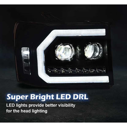 Faros Led Sierra 1500 2500hd 2500hd 3500hd 07-13