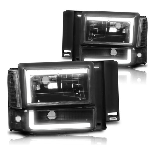 Faros Led Drl Ford Explorer 1991 1992 1993 1994 Par
