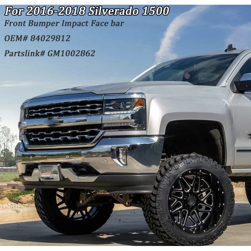 Defensa Delantera Chevrolet Silverado 1500 2016 A 2019 Cromado