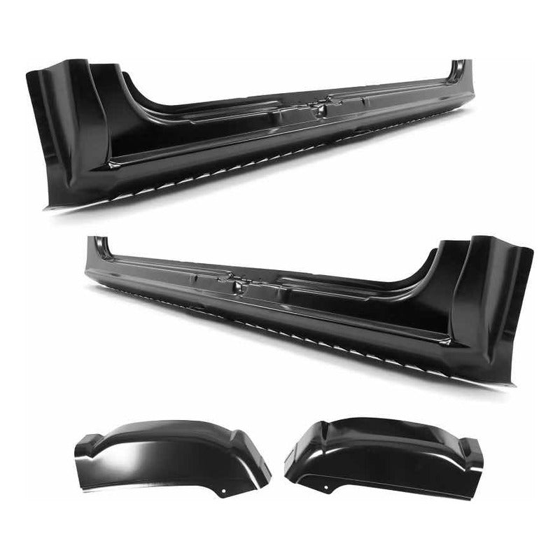 Panel Estribos Laterales Chevrolet Silverado GMC Sierra 1999 a 2018