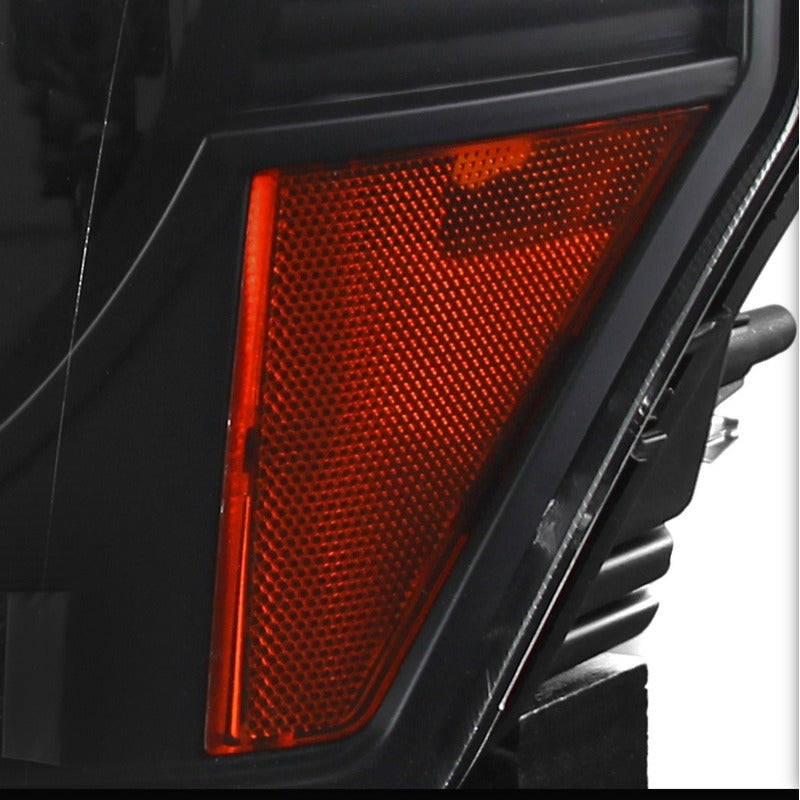 Faros Con Tira Led Ford Lobo F-150 2009 2010 2011 A 2014 Derecho