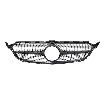 Diamond Grille Mercedes Benz C200 C250 C300 C-Class 2015 to 2018