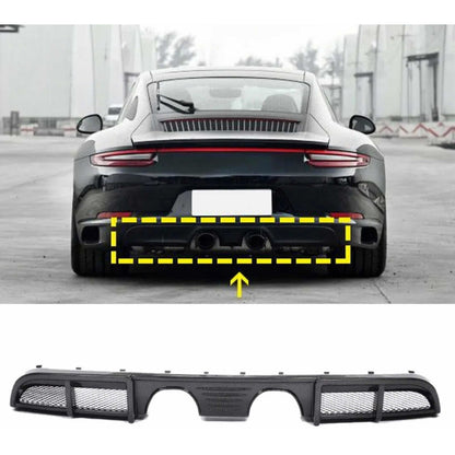 Difusor Trasero Fibra Carbono Real Porsche Carrera 911 2017