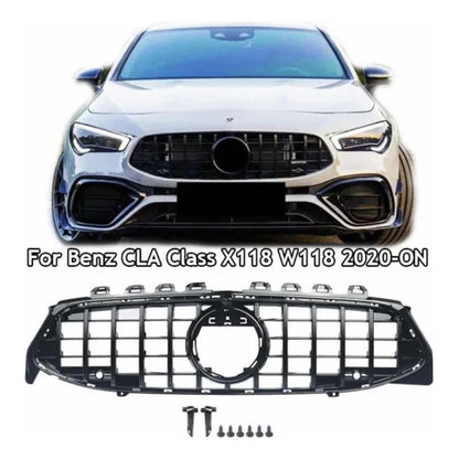 Mercedes Benz CLA W118 Black Grille 2020 2021 2022 2023