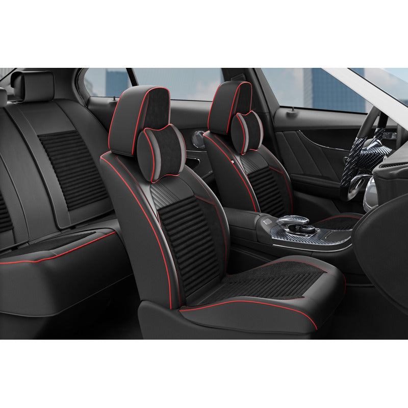 Juego Completo De Cubre Asientos Tmx Lujo Ajuste Universal