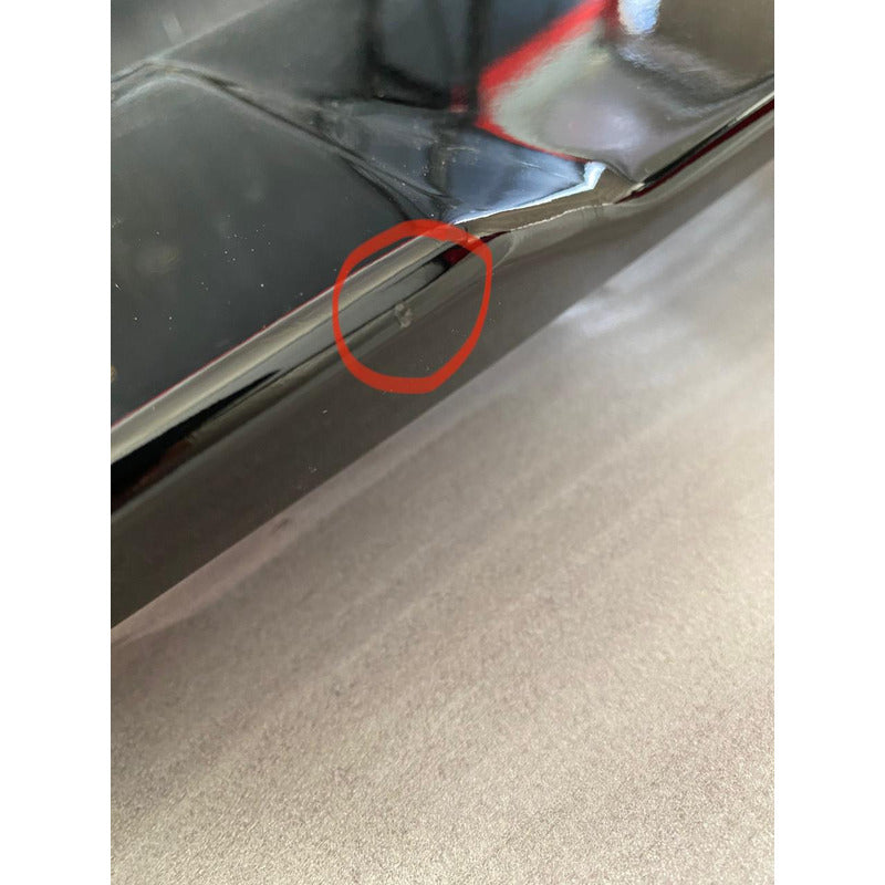 Spoiler Trasero Mustang Gt500 Con Daño 2015 2016 A 2020 Negro