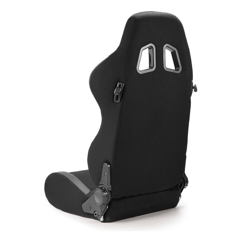 Asientos De Carrera Universales Reclinables Negro