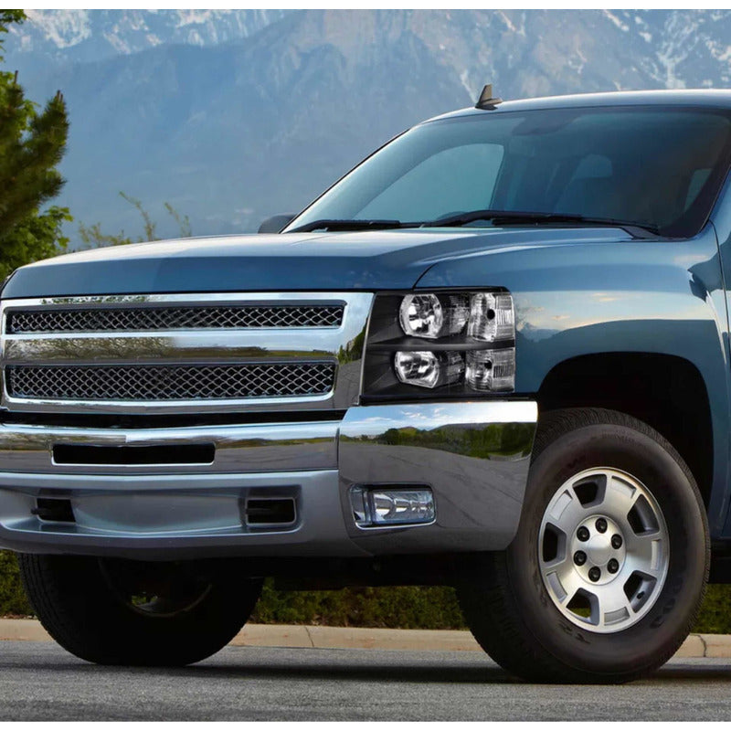 Chevrolet Silverado Cheyenne headlights 2007 to 2013