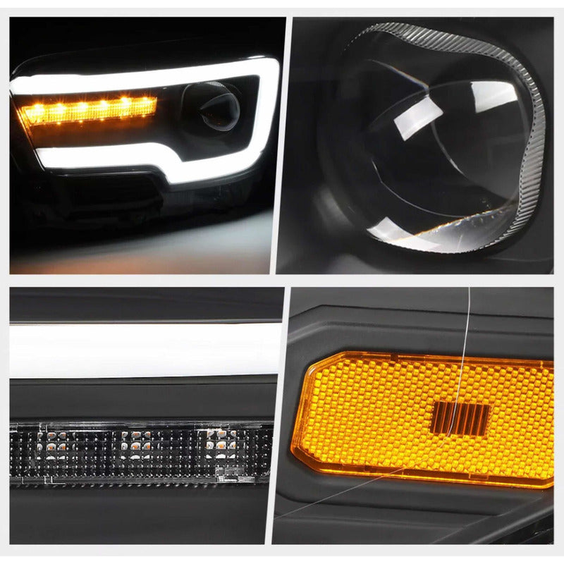 Faros Led Para Toyota Tacoma 2016 2017 2018 2019 2020 2021
