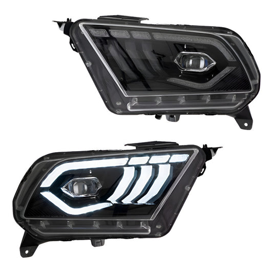Faros Led Secuencial Ford Mustang 2010 2011 2012 2013 2014