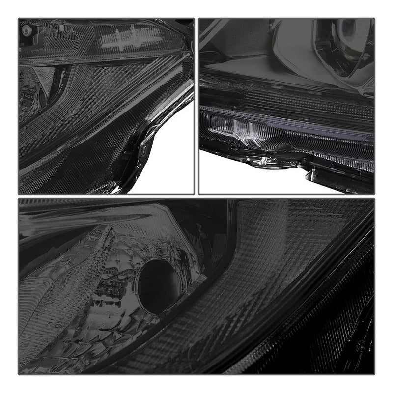 Led Drl Headlights Honda Civic 2016 to 2018