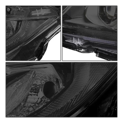 Led Drl Headlights Honda Civic 2016 to 2018