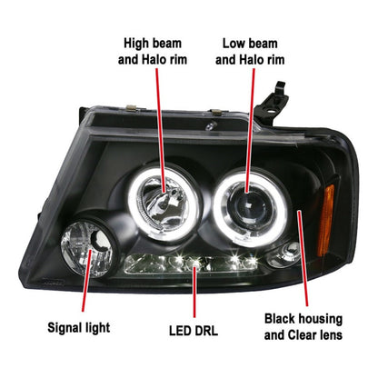 Kit Faros Y Calaveras Ford F-150 Lobo 2004 a 2008