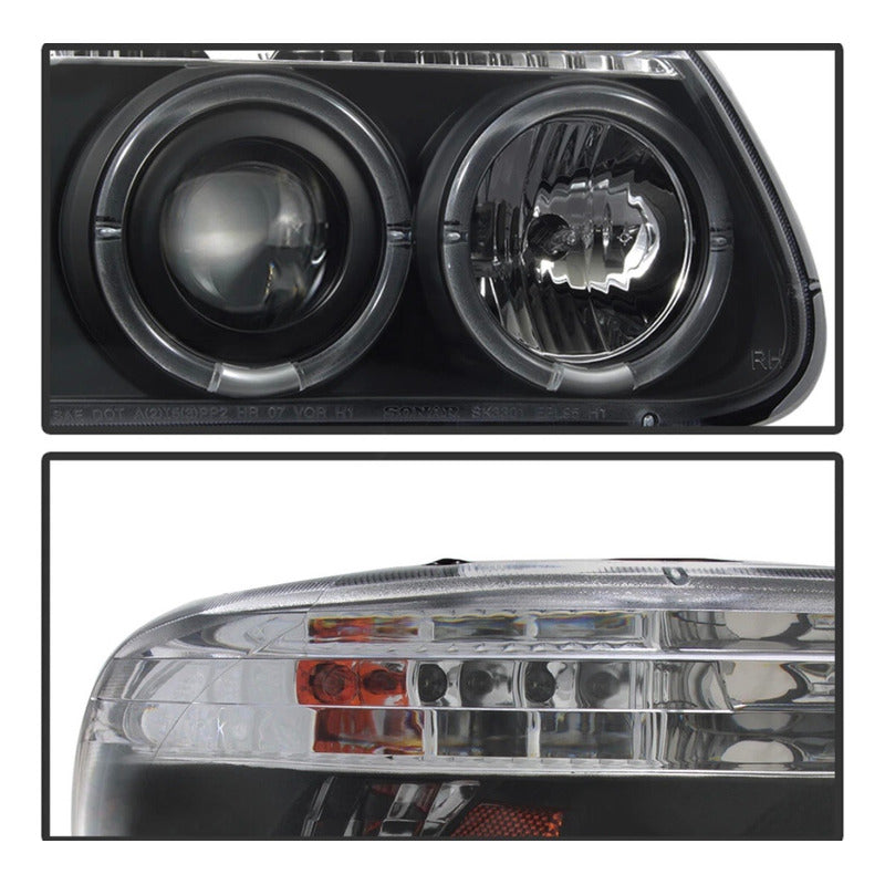 Faros Delanteros Explorer Negro 1995 1996 1997 1998 A 2021