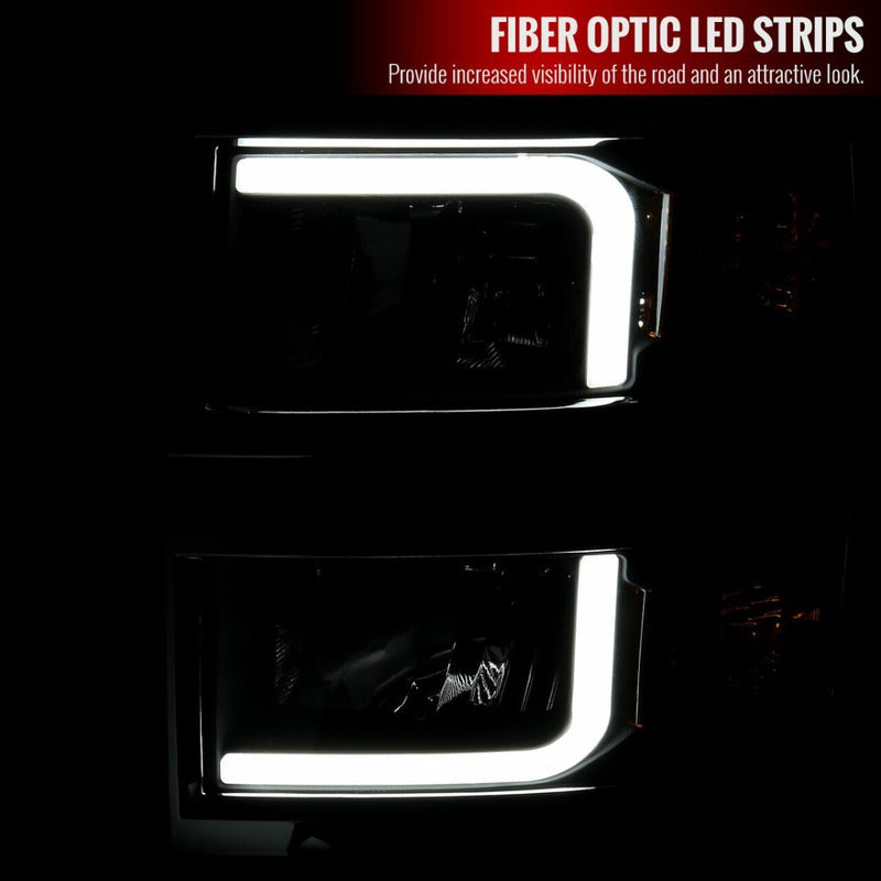 Par Faros Led Para Chevy Silverado 1500 2014 2015
