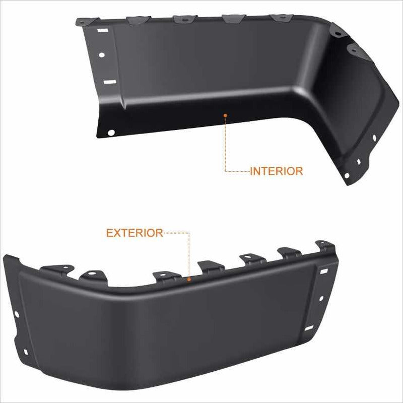 Defensa Alerones De Chevy Silverado Sierra 2007 2008 A 2014