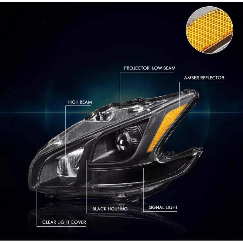Faros De Proyector Nissan Máxima 2009 a 2014