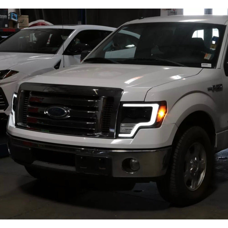 Faros Delanteros Led F-150 Lobo 2009 2010 2011 A 2014