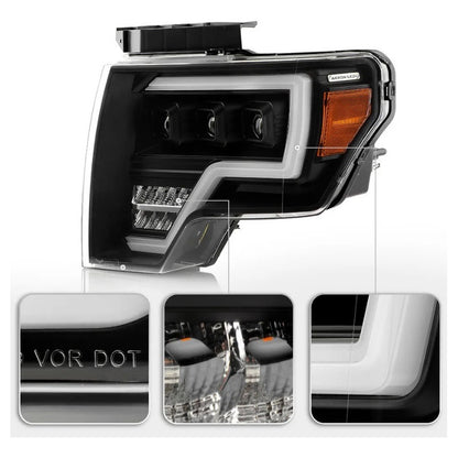Led headlights Ford F-150 Lobo 2009 to 2014