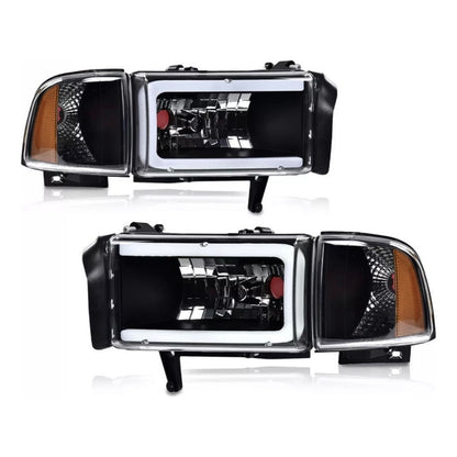 Faros Led Ram 1500 2500 3500 C/daño 1994 1995 1996 A 2002