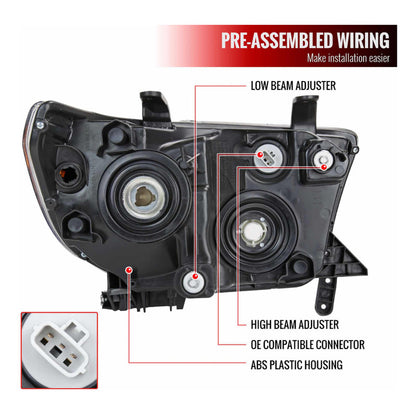 Faro Led Izquierdo Toyota Tundra 2007 2008 2009 A 2017