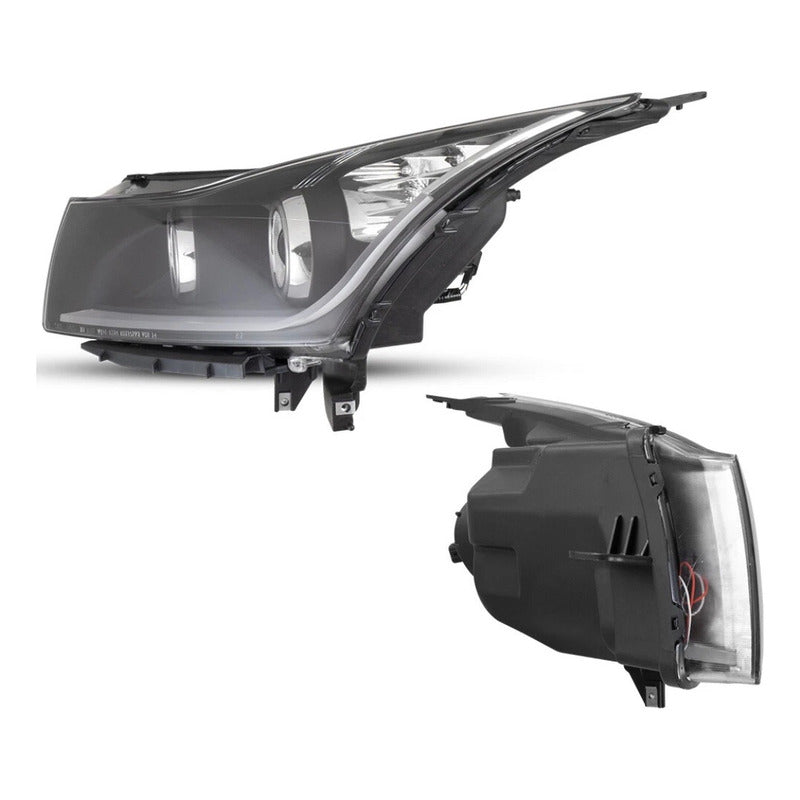 Faros Delanteros Led Chevy Cruze 2011 2012 2013 2014 2015 Ambos Lados
