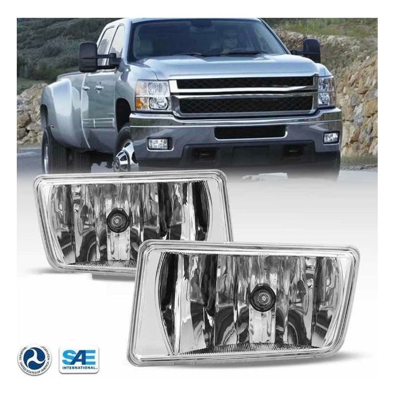 Faros De Niebla Silverado 1500 2500 2007 2008 2009 A 2013