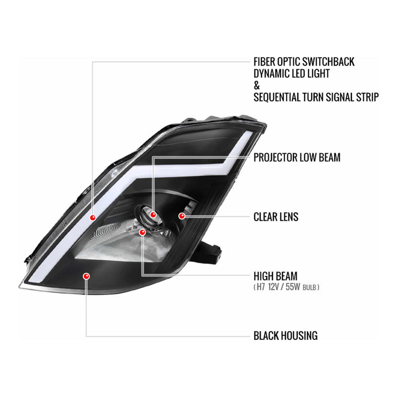 Faros Led Nissan 350z 2003 a 2005