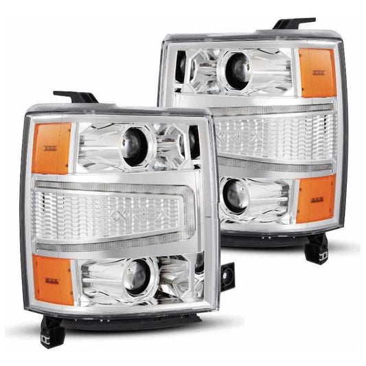 Faros Led Chevrolet Silverado Cheyenne 2014 - 2015 Alpha Rex