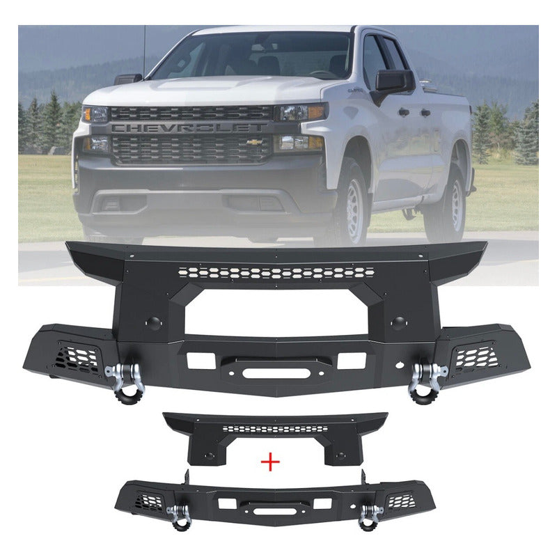 Defensa Delantera Chevrolet Silverado 1500 2019 A 2021