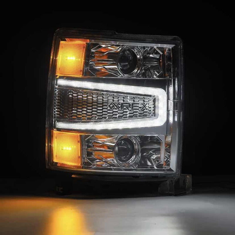 Led Headlights Chevrolet Silverado Cheyenne 2014 2015 Alpha Rex