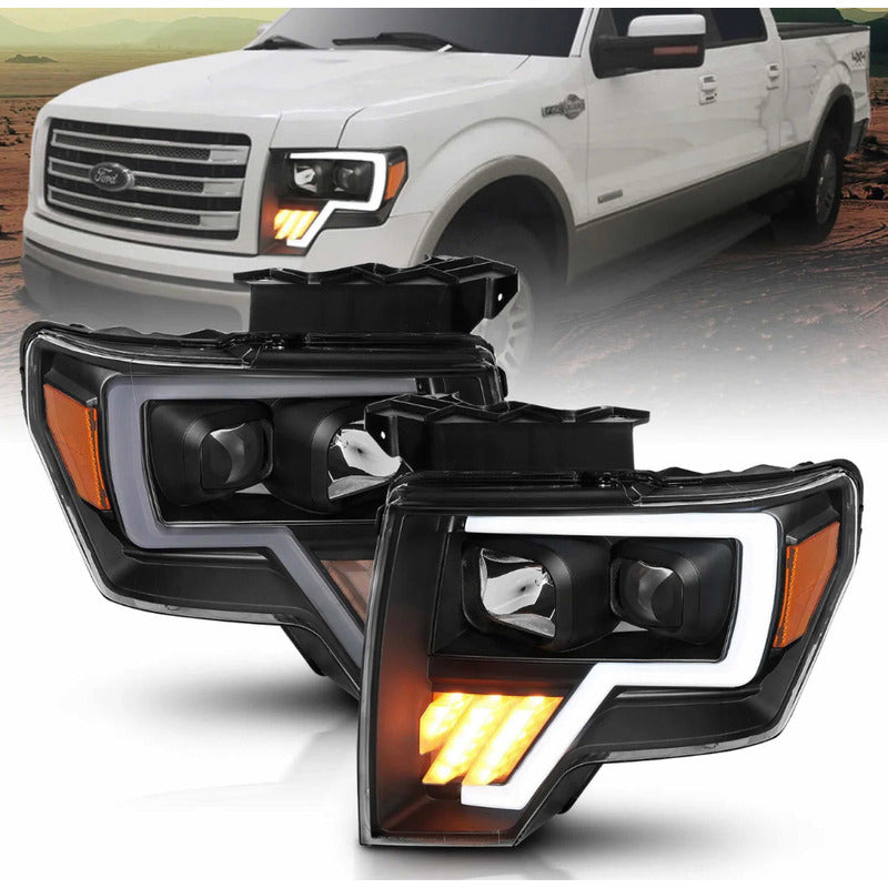 Led headlights Ford F-150 Lobo 2009 to 2014