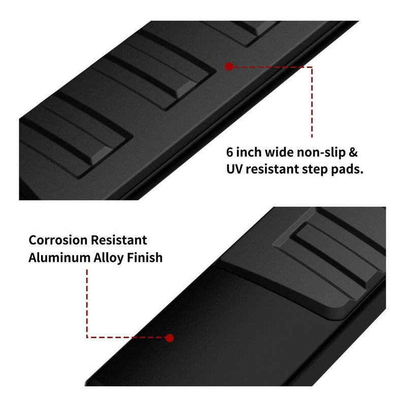Running Boards Double Cab Toyota Tacoma 2005 to 2023