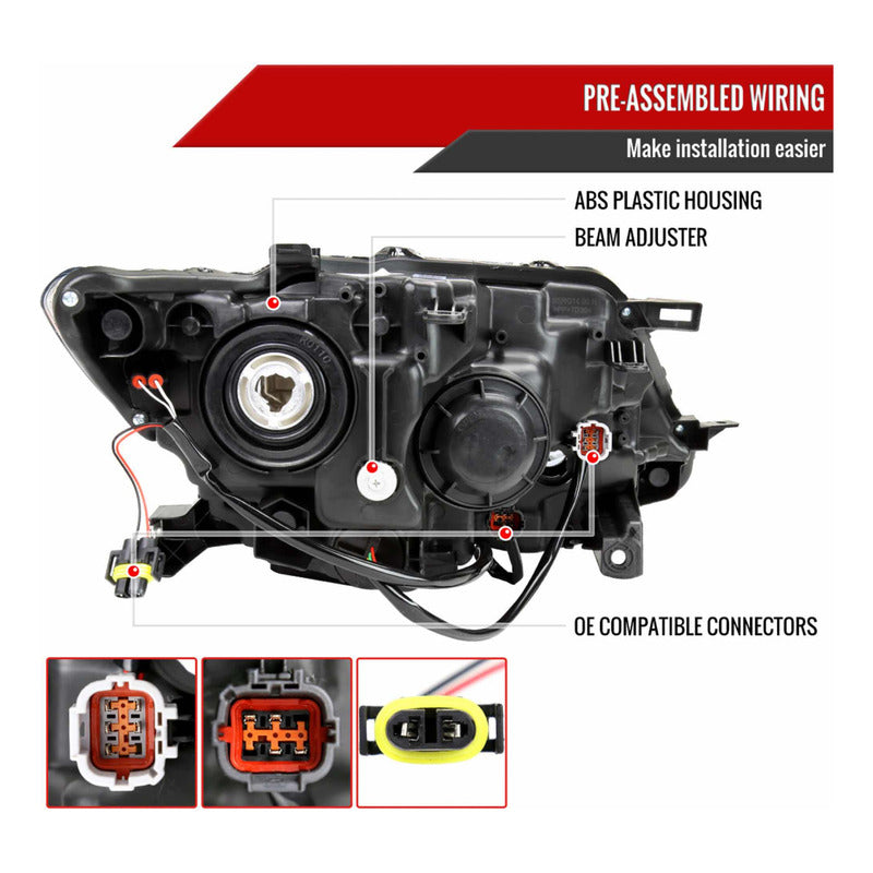 Faros Led Nissan 2014 a 2017